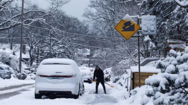 加拿大主要城市发布严寒、降雪或暴风雪天气预警